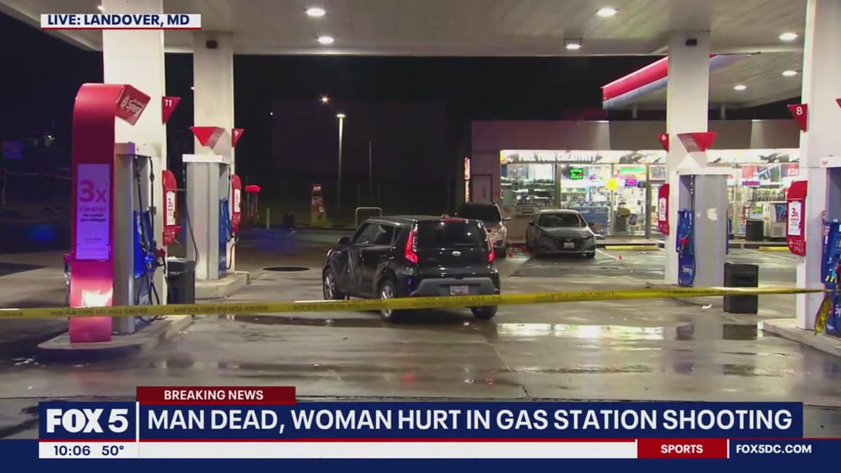 Deadly shooting at Landover Exxon: 1 dead, 1 injured